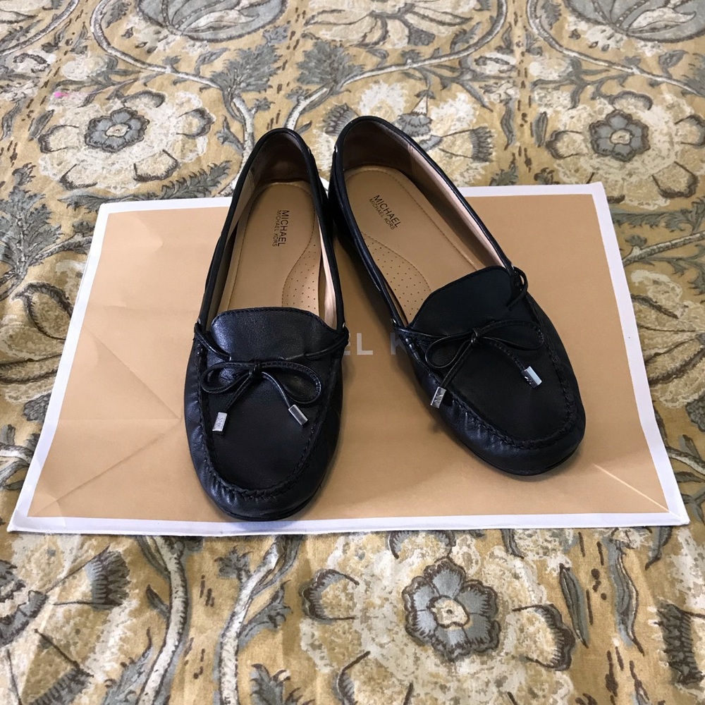 Michael Kors leather Sutton Moccasins